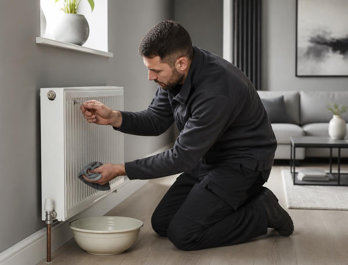 Central Heating carried out by Junior's Plumbing in North London